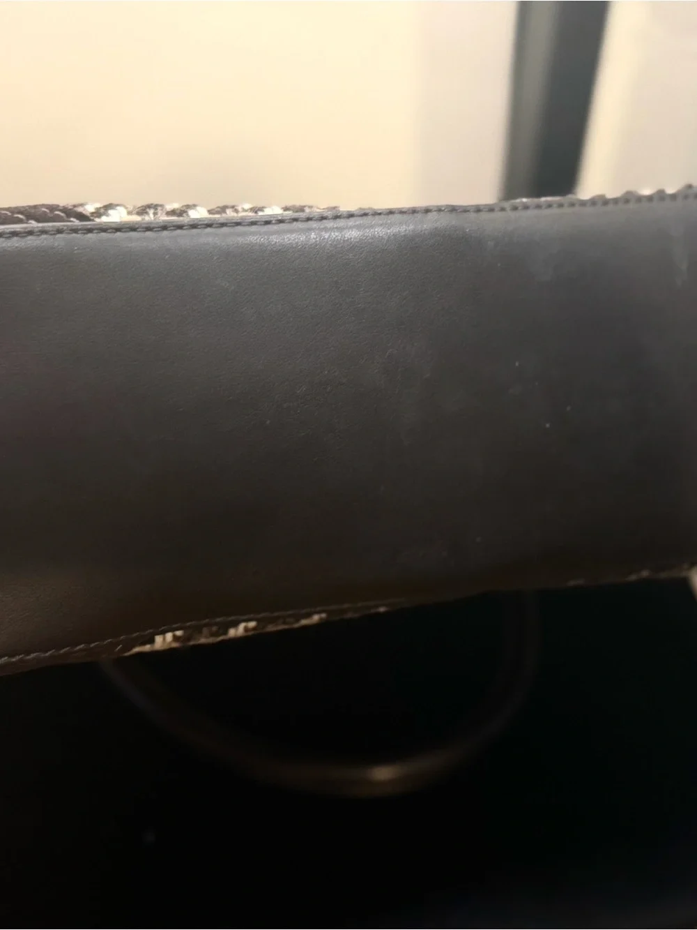 Coach satchel woven